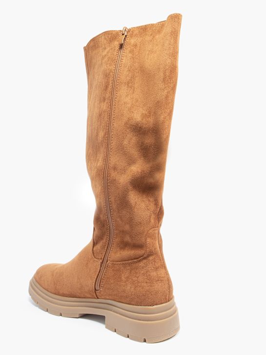 graceland breite-boot-brown deichmann