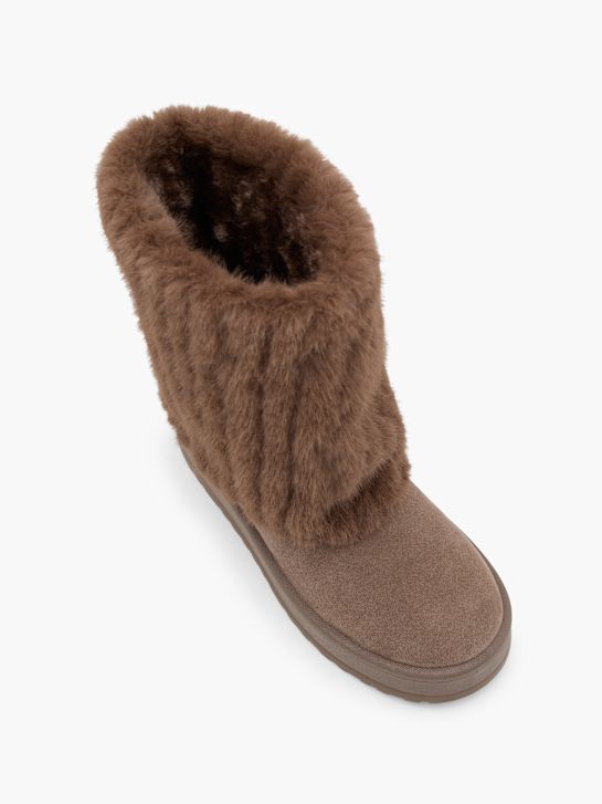 graceland winterstiefel braun deichmann