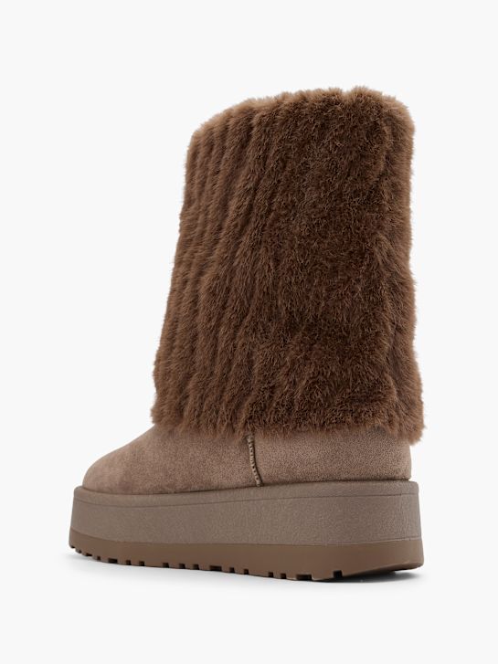 graceland winterstiefel braun deichmann