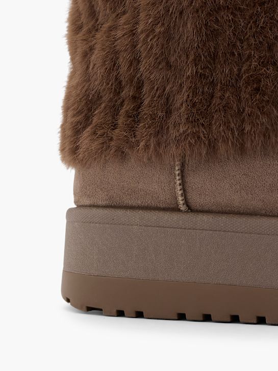graceland winterstiefel braun deichmann