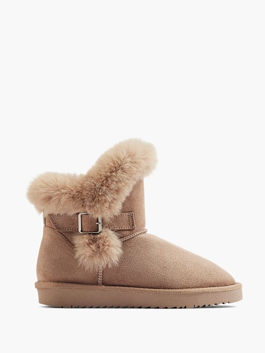 graceland winterstiefel braun deichmann