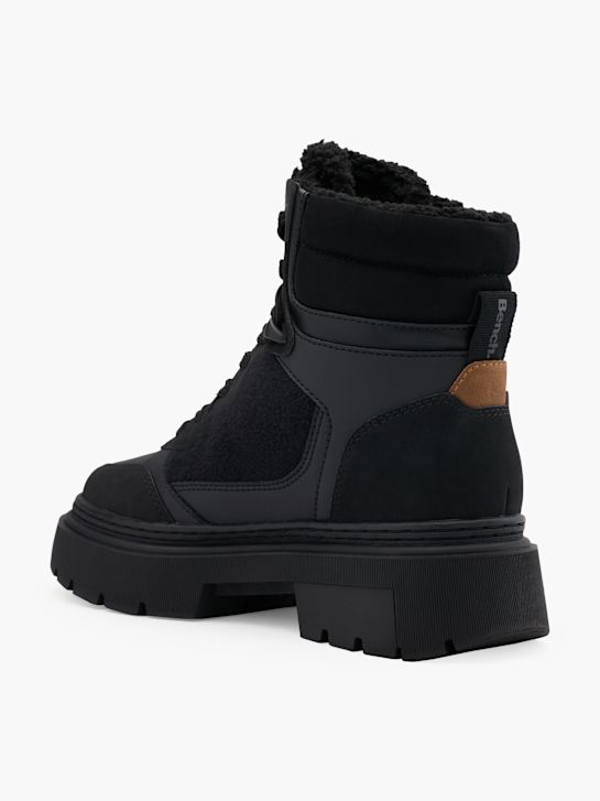 bank lace-up boot black deichmann