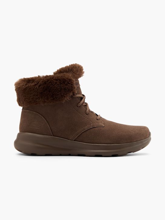 skechers vantage lace-up boot brown deichmann