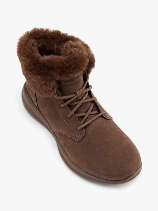 skechers vantage lace-up boot brown deichmann
