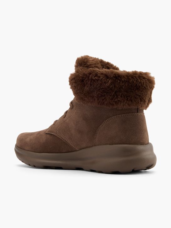 skechers vantage lace-up boot brown deichmann
