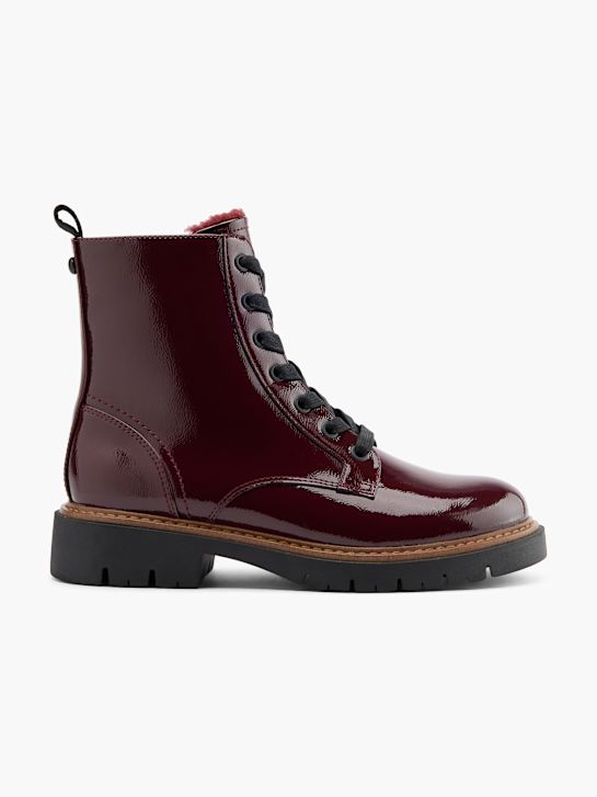 graceland lace-up-boot-burgundy deichmann